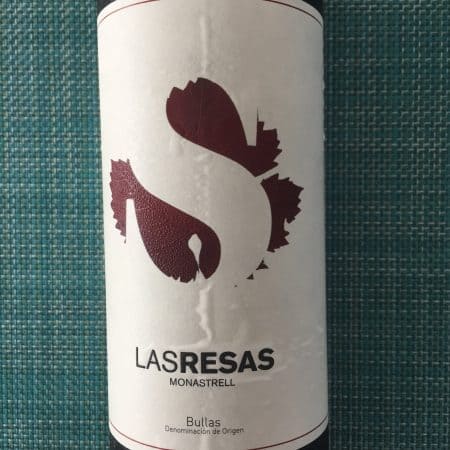 Front label of Las Resas 2017 Monastrell from Trader Joe's