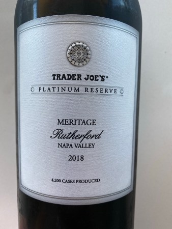 A Blockbuster Meritage from the Trader Joe’s Wine Lotto – You Can’t Win if you Don’t Play!