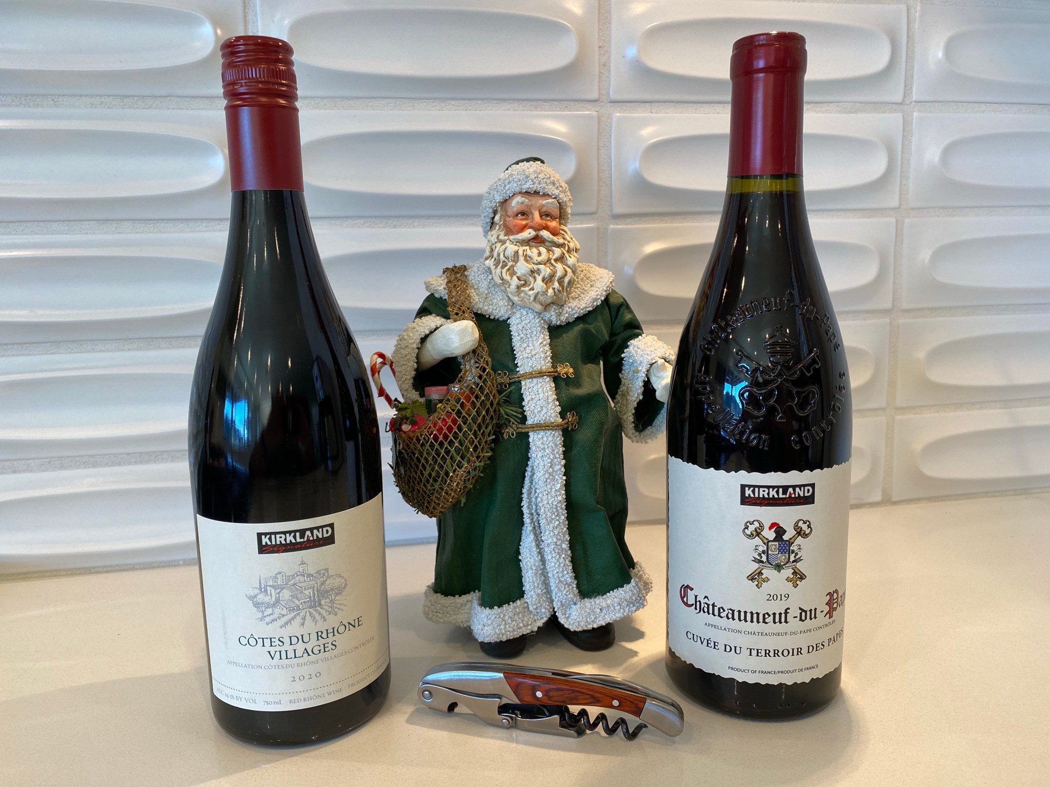 Two Red Wines from Costco, and the Opposite Ends of the Rhone Price