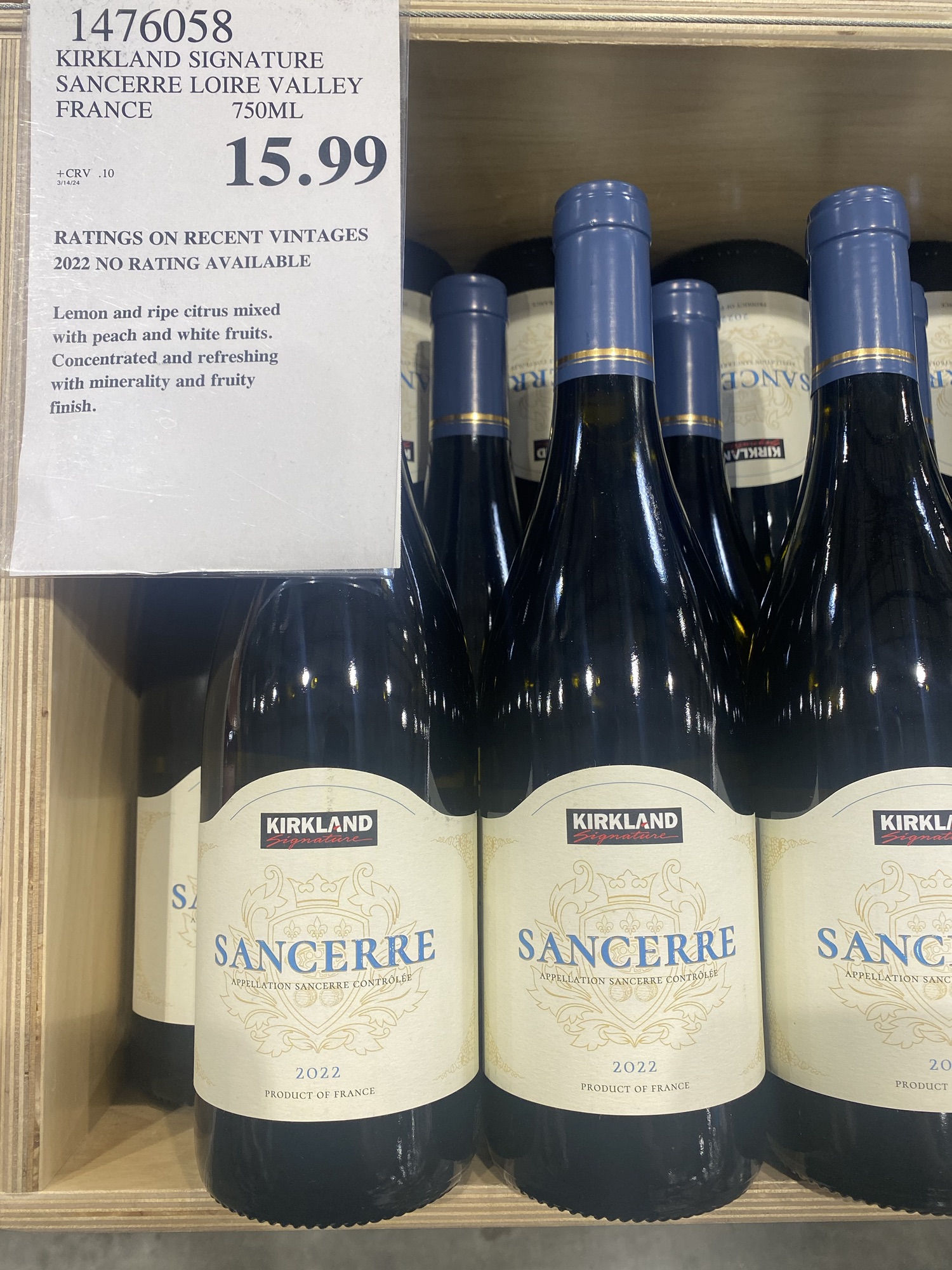 A Harbinger of Spring, and the Perfect Easter Wine from Costco