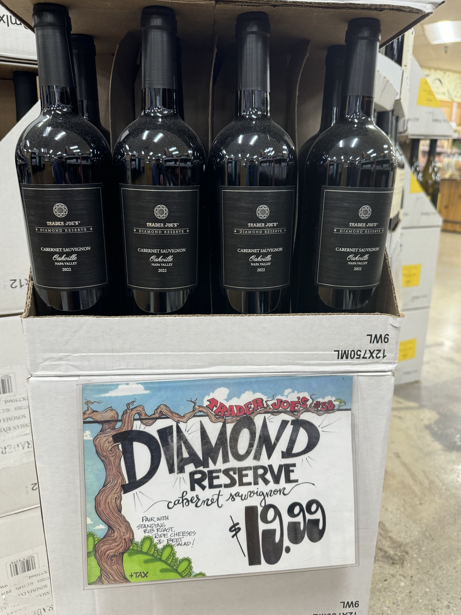 TJ’s Has a Napa Cab for People that Don’t Like Napa Cab – for Under $20!